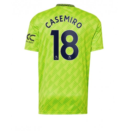 Dres Manchester United Casemiro #18 Rezervni 2022-23 Kratak Rukav
